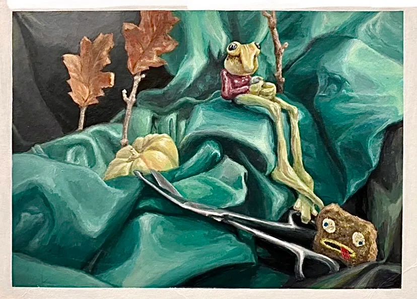 Oil painting — view 4