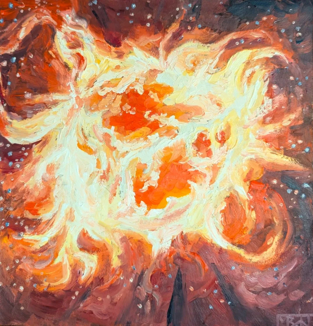 Oil painting — view 3