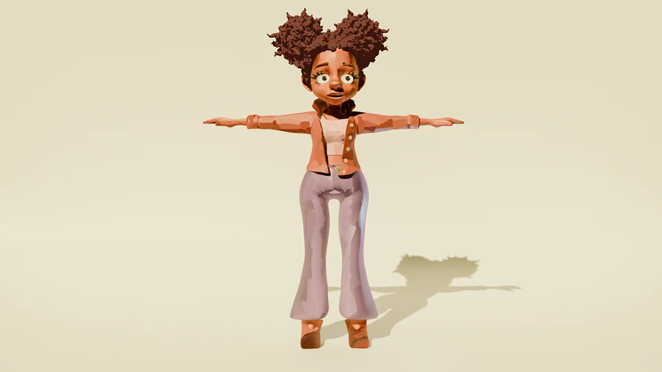Mira full-character stylized render